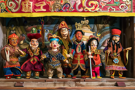 動手說故事：傳統布袋戲中的創意與傳承